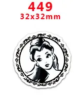 Кабошоны 30 шт мультфильм плоское украшение из смолы pr 94 - Цвет: 449
