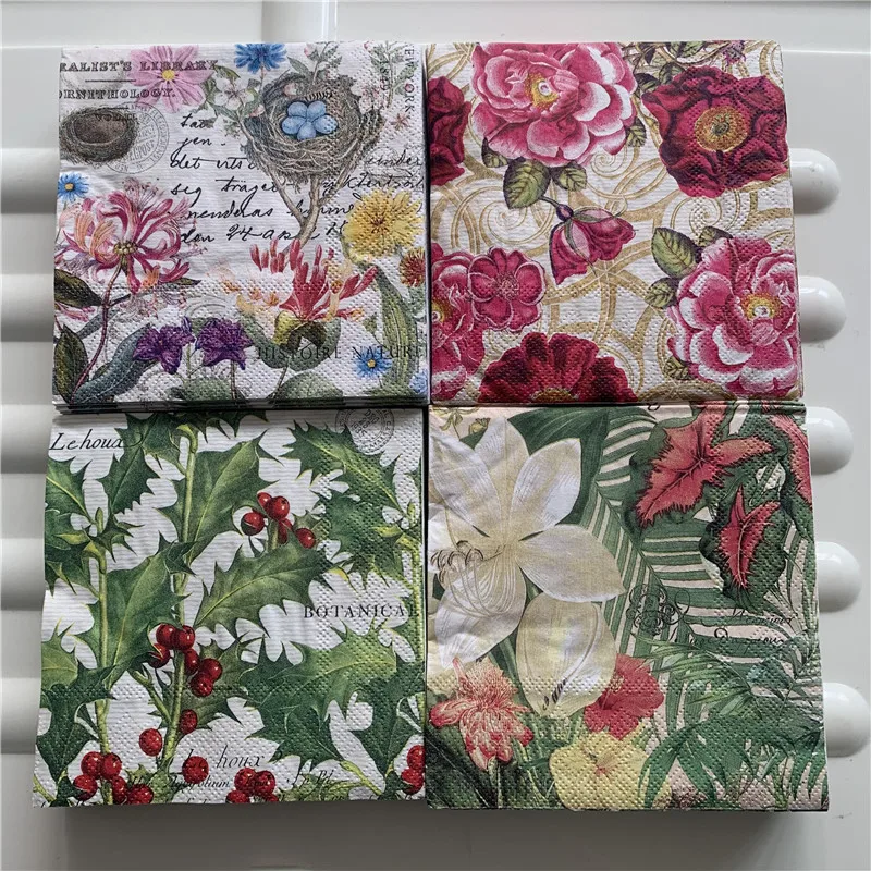 25 см бумажная салфетка для декупажа свадебные салфетки элегантные фиолетовые