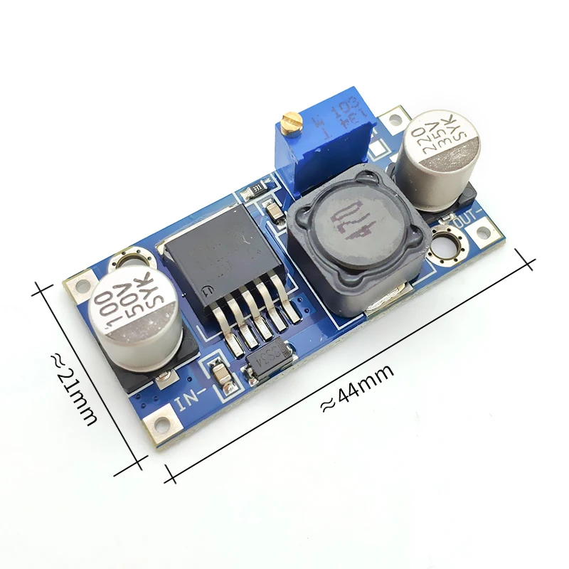 

100pcs/lot LM2596 LM2596S DC-DC adjustable step-down power Supply module NEW ,High Quality