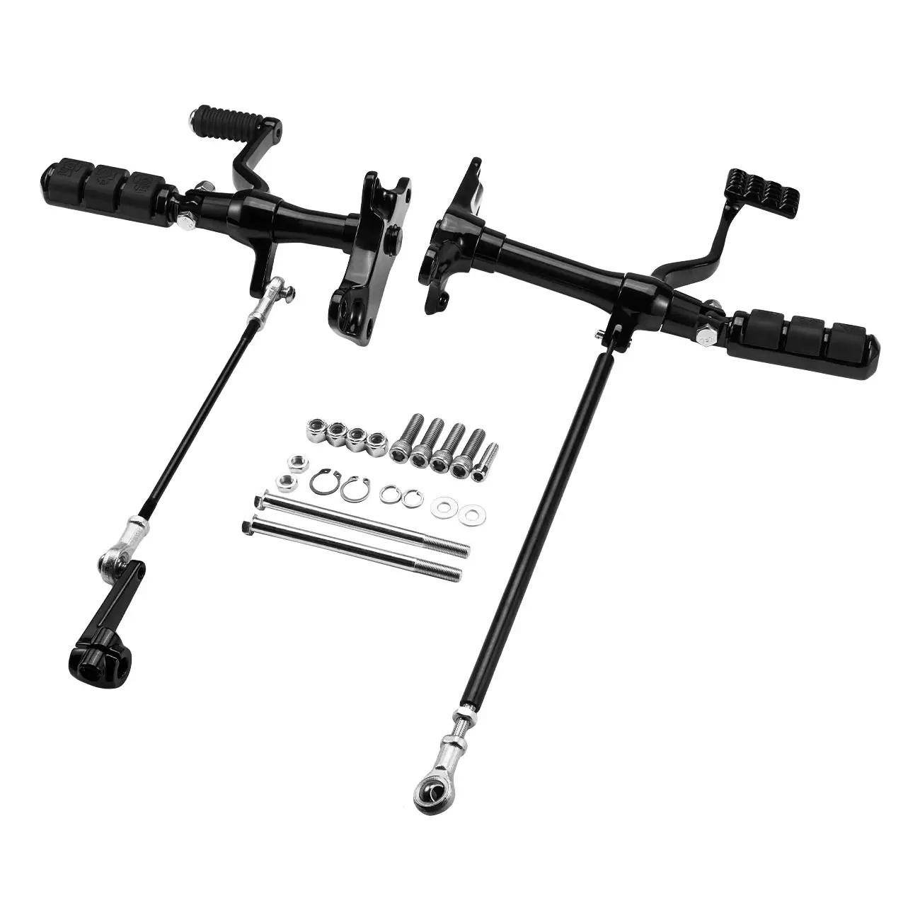 For Sportster XL 883 1200 xl883 xl1200 Motorcycle Forward Controls Complete Kit Pegs Levers Linkages 1991 2003 1997 98 99