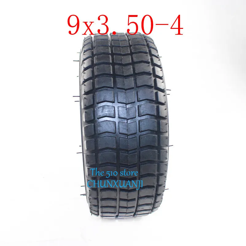 Горячая Новые 9X3. 50-4бескамерные " x3 1/2"(9x3. 50-4) Шины скутера и 2,80/2,50-4 или 3,00-4 дюймов бескамерные для мотовездехода