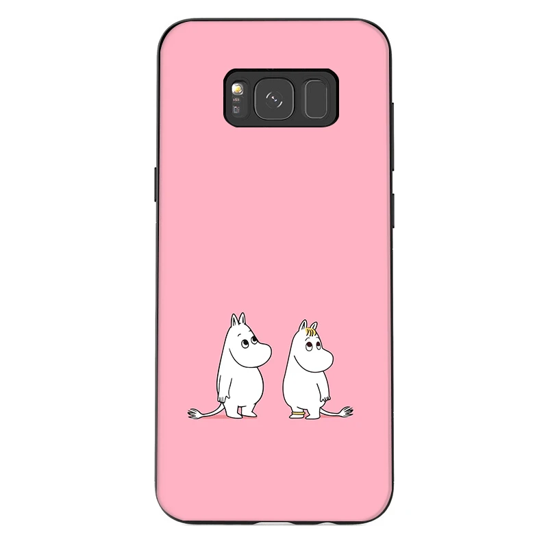 B9 Милый мультяшный мобильный чехол для телефона samsung A20E A70S A2 J4 J6 J7 Duo Plus Prime J8 Core задняя крышка Муми-троллей мультяшный Бегемот - Цвет: B9