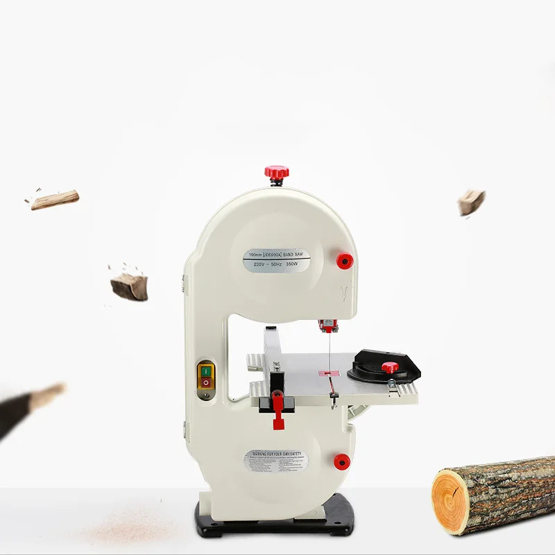 8 дюймов ленточная пила 350 Вт DIY деревообрабатывающая 220 В электрическая для