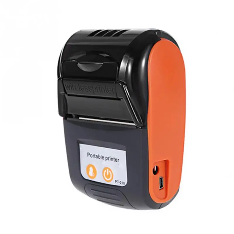 

58mm Ticket Easy Operate Portable Shop Supermarket Wireless Bluetooth USB Receipt Machine Thermal Printer For Mobile Phone Mini