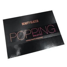 BEAUTY GLAZED 35 Colors Shimmer Nature Glow Eyeshadow Palette Gorgeous Professional Waterproof Makeup Eyeshadow Smoky(Bg55#)