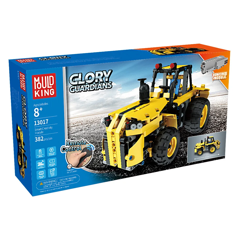 

Yuxing Remote Control Engineering Vehicle Model Assembled Fight Inserted DIY Early Childhood Educational Science Children Buildi