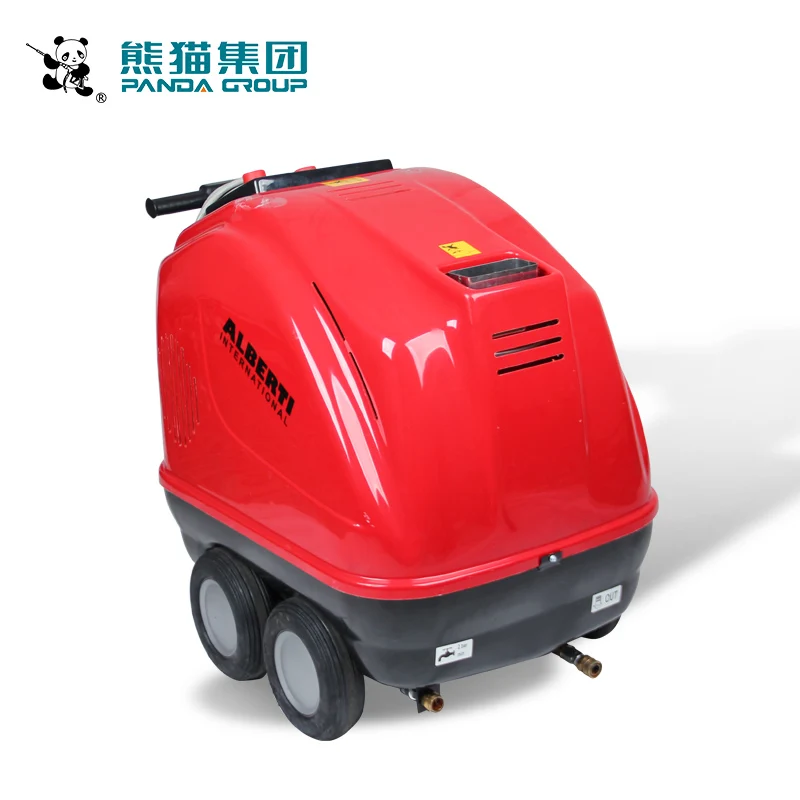 JOLLY-200/15 high pressure washing machine 220bar diesel fuel engine 5.5KW pressure washer 6.5LPM hot water cleaning machine