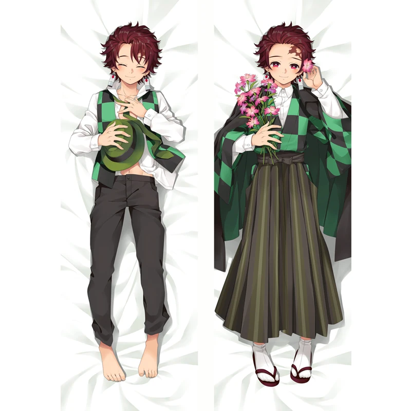 MMF Kimetsu no Yaiba аниме персонажи сексуальная девушка kamado nezuko наволочка для подушки
