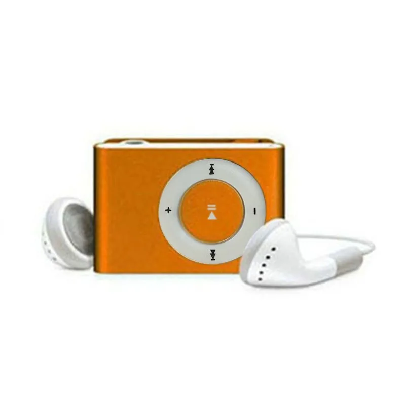 1-8gb Support Sd Tf Mini Clip Metal Usb Mp3 Music Media Player Orange Solid Hifi Players For Teens Sports Hot | Электроника