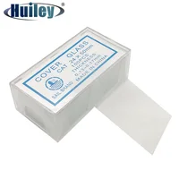 100PCS 24x50 mm Microscope Glass Slides Cover Slips Blank Slides Microscope Accessories 0.13-0.17 mm Thickness 1