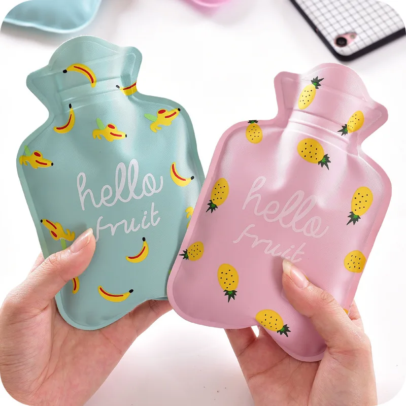 

Water Bag Winter Cartoon Hot Water Bottle Bag For Heat Therapy Hand Warmer Students Mini Pocket Hot Watering Bags