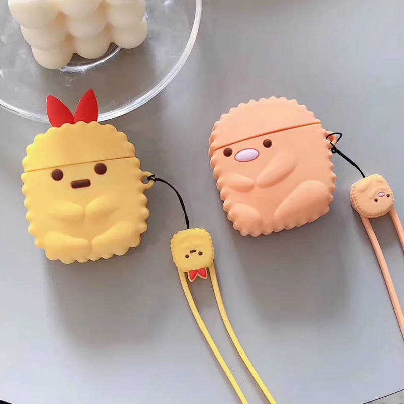 3D чехол с милой Свинкой из мультфильма для Airpods 2, чехол, силиконовый Bluetooth, беспроводной чехол для наушников для Apple Air pods, чехол, аксессуары, ремешок