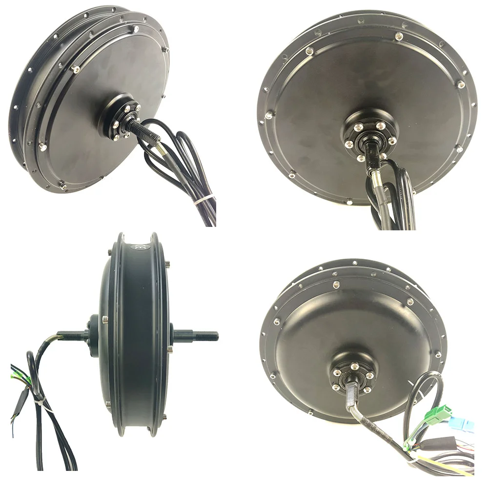 Schuck мощный велосипед 48V1500W переднее колесо Электрический велосипед мощный бесщеточный беззубчатый мотор имеет LCD5 дисплей eBike комплект