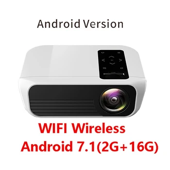 

T8 Full HD LED Projector Android Portable Video Projector 1080P HDMI Mini Projector 4K 5000 Lumens Home Cinema Media