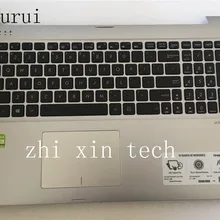 Yourui для ASUS TP550L подлокотник для ноутбука крышка клавиатуры с тачпадом оболочки серебро