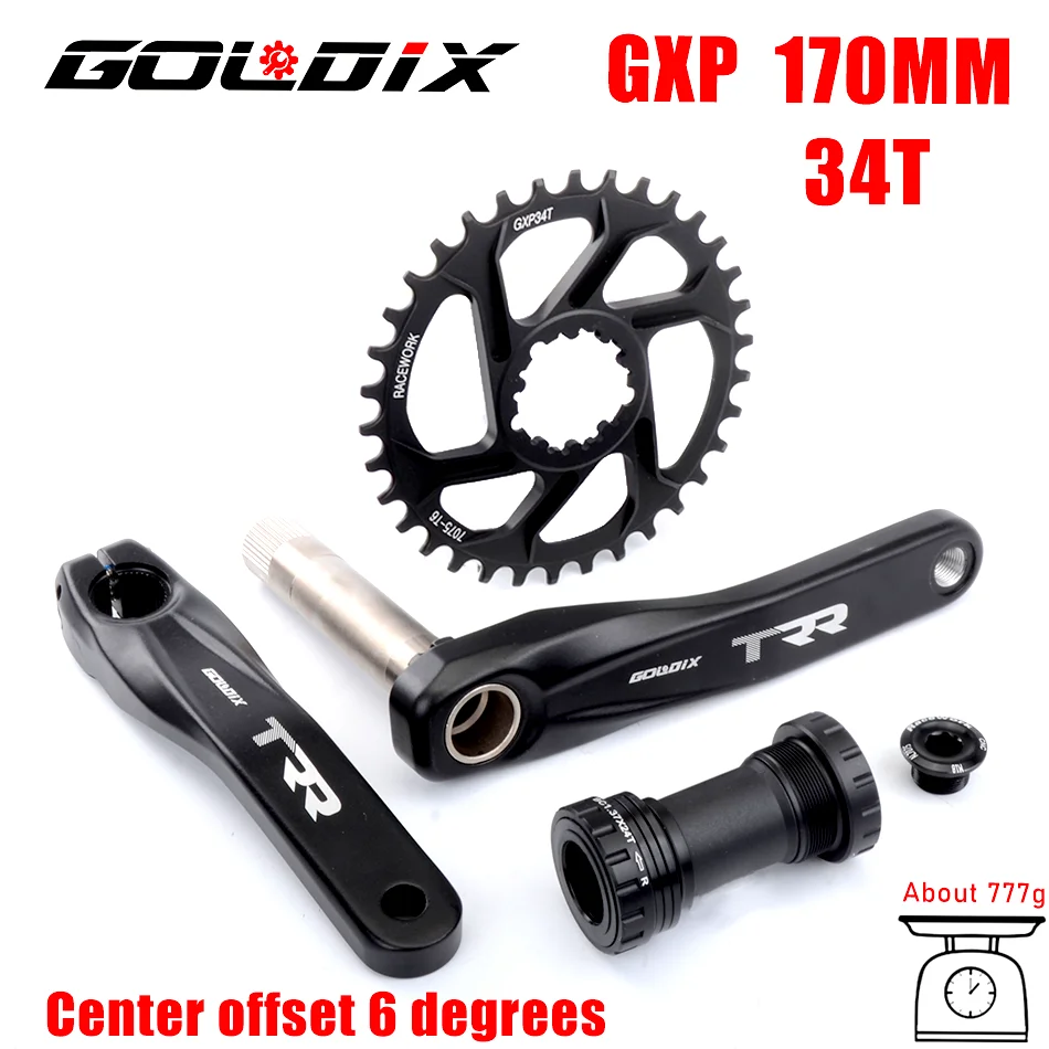 GOLDIX 軽量 チェーンリング　48-32T GXP H9e4ba1853ad2424fa818d7b5492e1