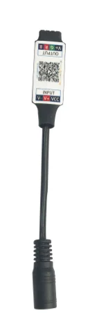 BLACK Мини RGB Bluetooth контроллер DC 5 в 12 В 24 В музыка Bluetooth светодиодный светильник контроллер полосы контроллер для RGB светодиодные ленты - Цвет: BLACK