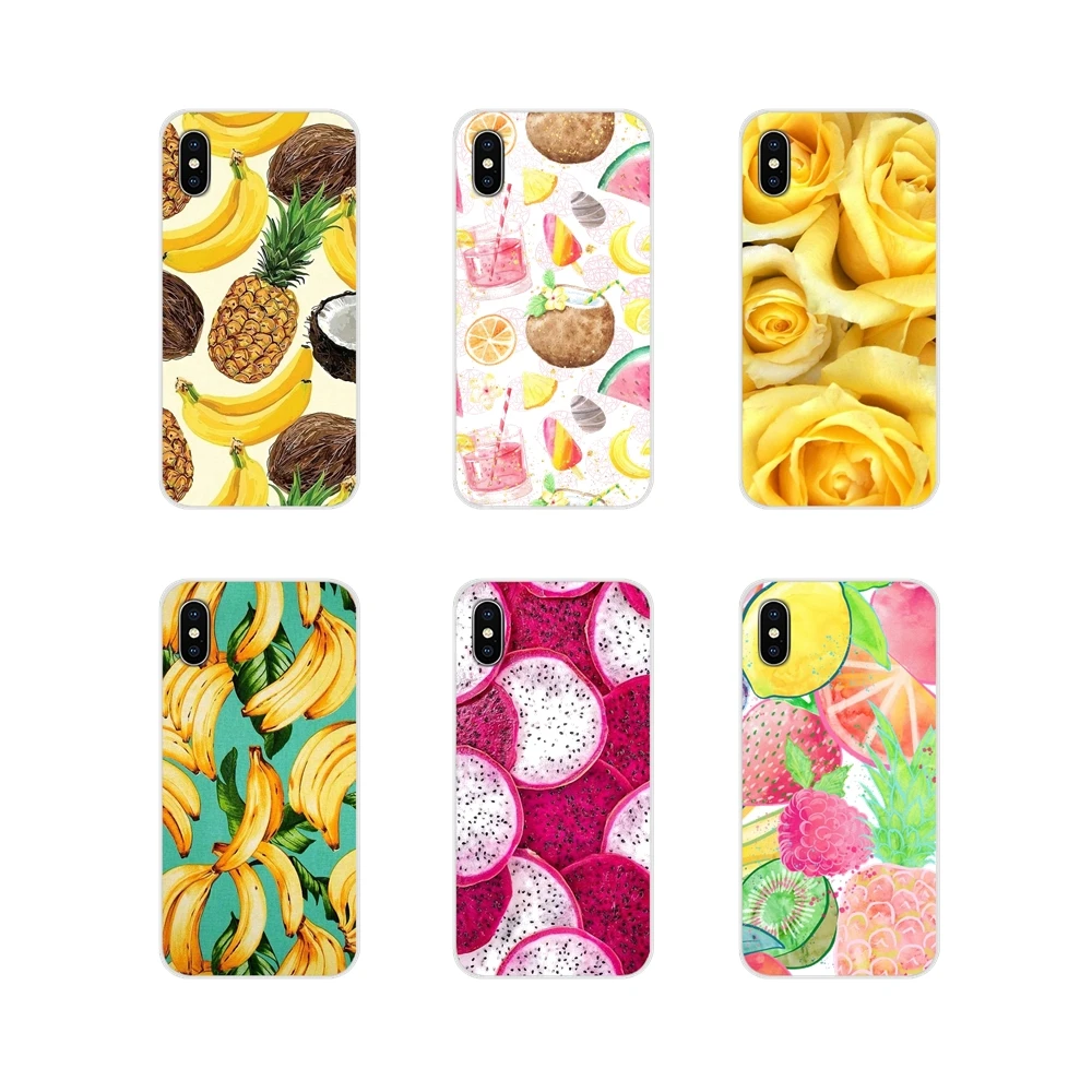 lemon fruit flower For Xiaomi Mi4 Mi5 Mi5S Mi6 Mi A1 A2 A3 5X 6X 8 CC 9 T Lite SE Pro Accessories Phone Cases Covers | Мобильные