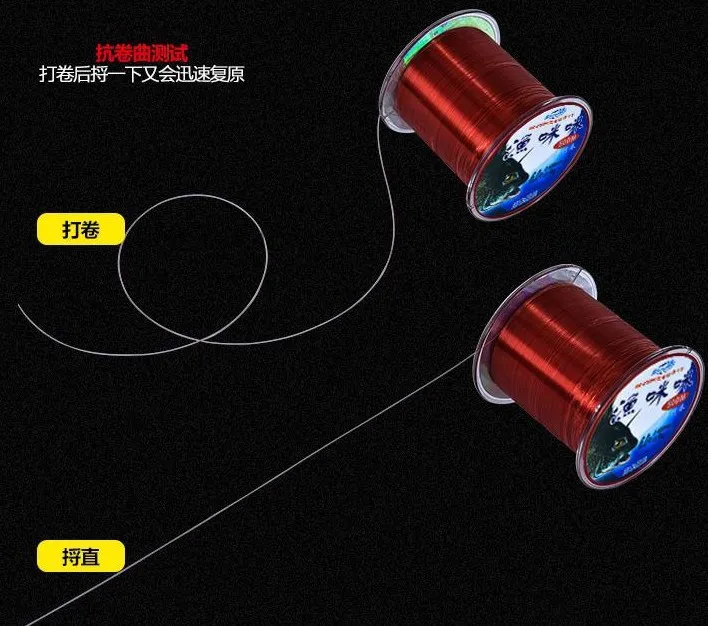 

Big Things Fishing Line Imported from Japan No. 8 Sturgeon Line Mainline Black Carp Line Strands Ultra-strength Tension Giants N