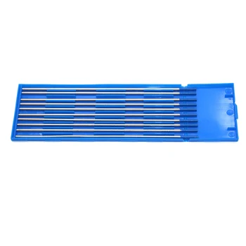 

10Pcs Wy20 Tungsten Electrode Professional Tig Rod 2.4 Mm for Option 2.0% Lanthanated for Tig Welding Machine