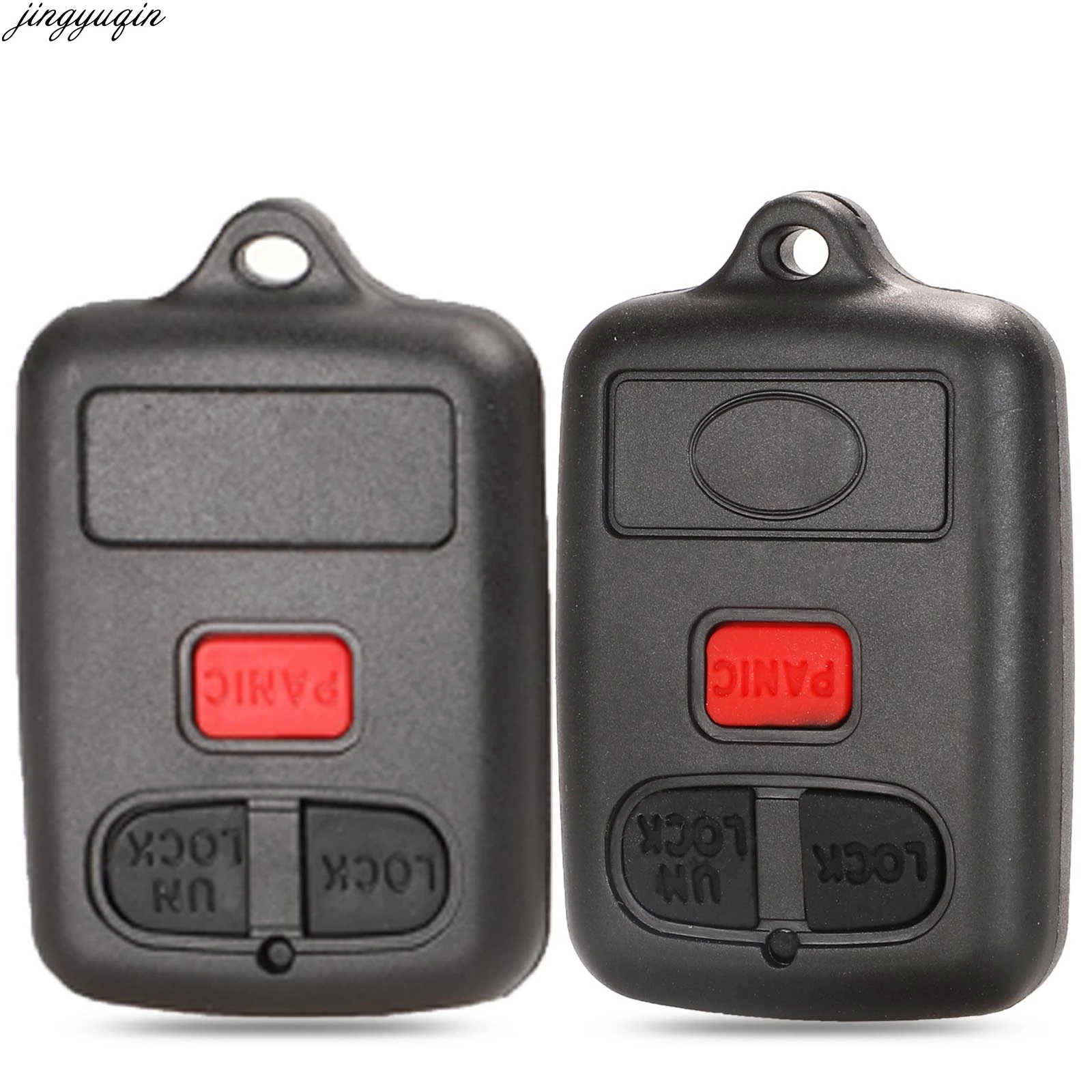 Jingyuqin Remote Car Key Case Shell For Toyota Vios fit BYD F3 F3R 3 Button Keyless Entry Auto Key Cover Fob Replacement