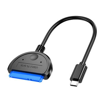 

SATA to USB C Cable Type C Cables Converter USB 3.1 to SATA 2.5 inch Serial HDD Caddy Port SSD Case Adapter Laptop Cable