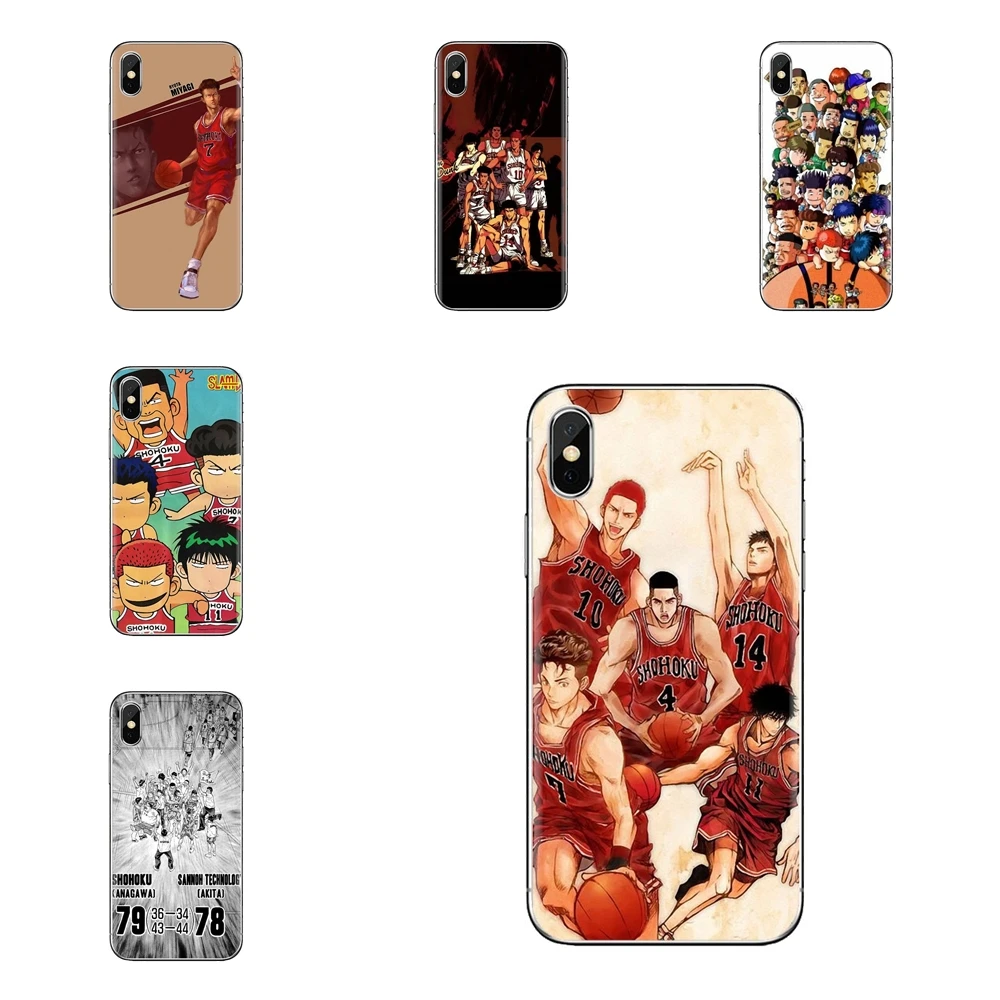 Японские аниме Slam Данк шаблон для LG Spirit Motorola Moto X4 E4 E5 G5 G5S G6 Z Z2 Z3 G2 G3 C Play Plus
