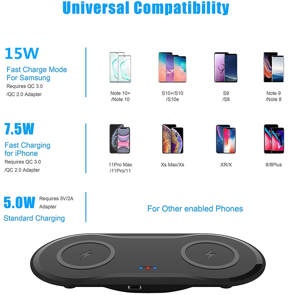 2-in-1-30W-Dual-Seat-Qi-Wireless-Charger-for-Samsung-S20-S10-S9-Double-Fast (3)