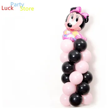

1set Mouse Foil Balloons Children's day Happy Birthday Party Decoration Balloon Children's Toy