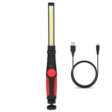 Cob Многофункциональный usb зарядный фонарь, фонарь для проверки работы, лампа для кемпинга, светильник для наружного обслуживания