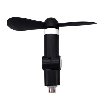 

For Mobile Phone Portable Safe Durable 180° Rotating Cooler Eco-friendly Cooling Office Multifunction USB Power Mini Fan Mute