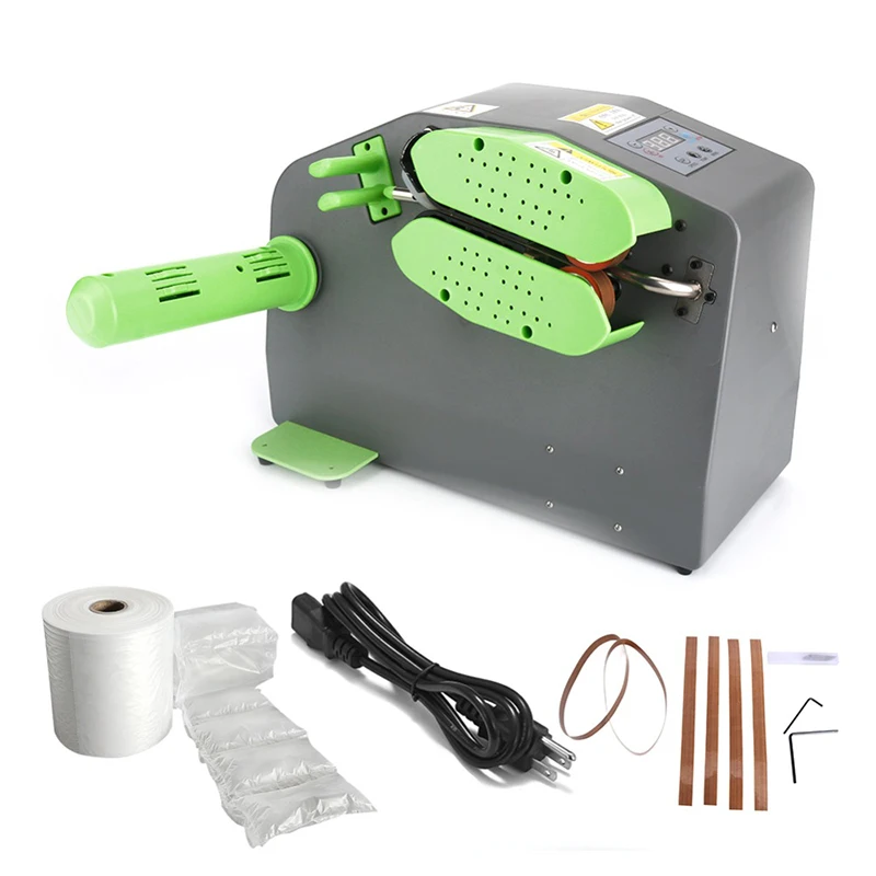 

Buffer Air Cushion Machine Inflator Bubble Film Buffer Inflatable Bag Making Inflatable Bag Machine 220V/110V EU/US/UK Plug