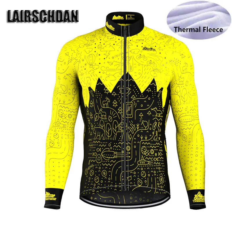 LairschDan 2022 Thermal Fleece Cycling Long Pant Pro Mountain Bike