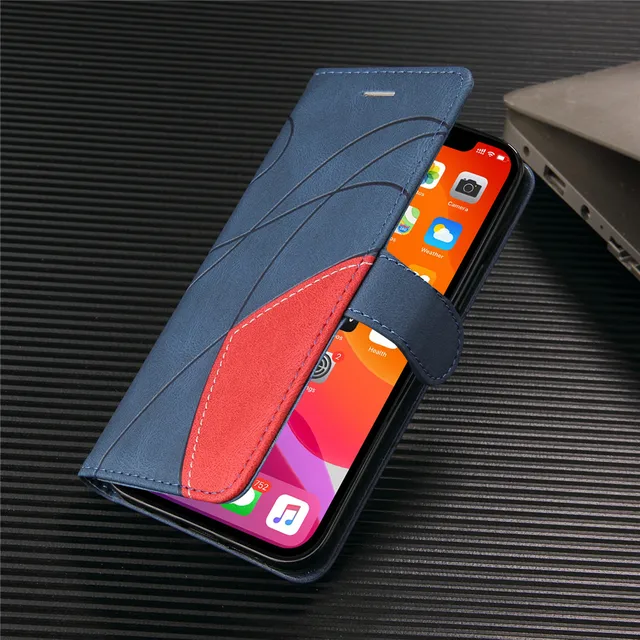 Leather Flip Cover Samsung Case