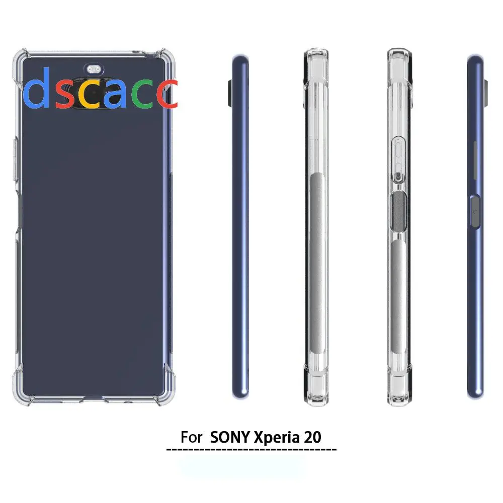 Чехол DSCACC с воздушной подушкой из ТПУ для sony Xperia 20 100 шт