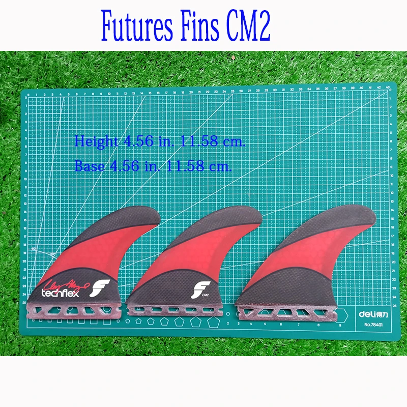 FUTURE плавники(глина марзо) CM2 Tech Flex(набор из трех плавников) ласты из карбоната для серфинга распродажа
