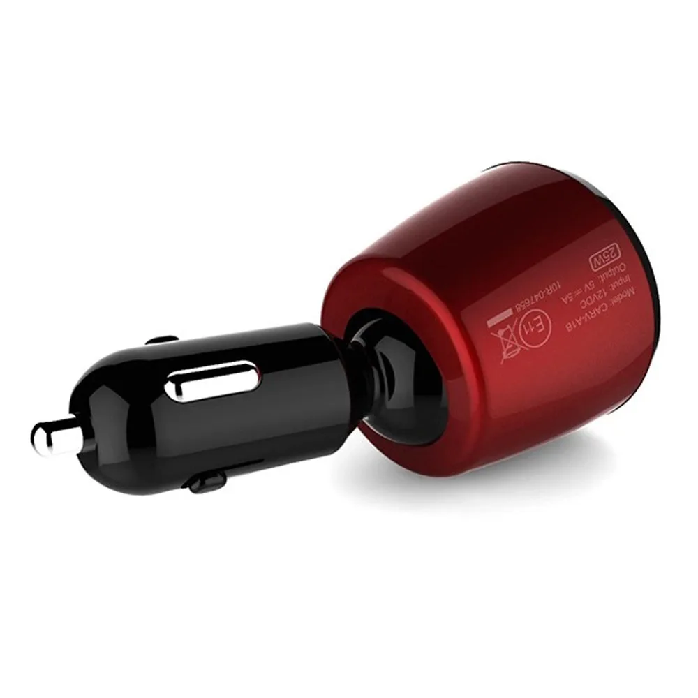 4 In 1 Dual USB Fast Smart Car Charger Adapter Voltage DC 5V 5A For iPhone Fast Charger Car Accessories For Huawei#Ger