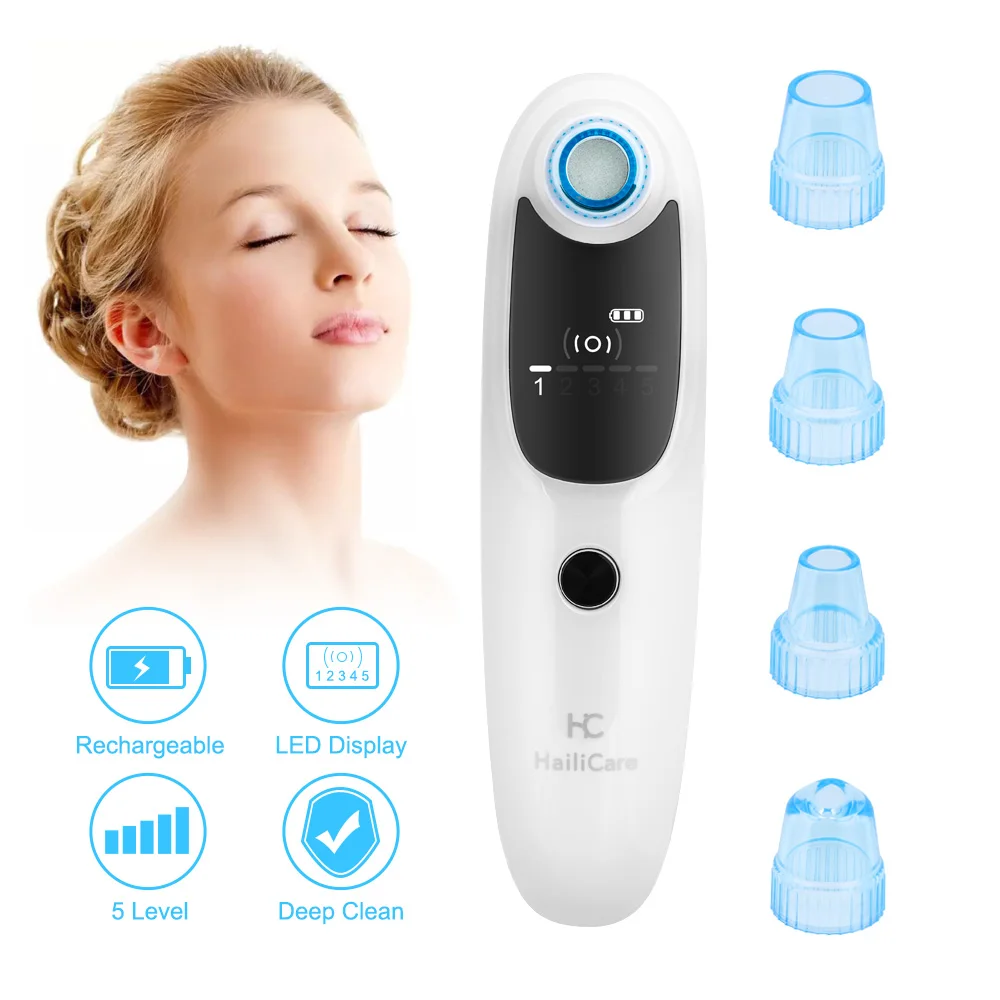 

Blackhead Remover Pimple Acne Removal Machine Vacuum Suction Pore Cleanser Blackhead Extractor Skin Care Tools
