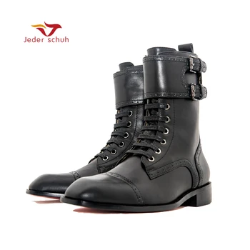 

Jeder Schuh Men Boots Italian Design Vintage Punk Genuine Leisure Trend Shoes For Skateboarding Shoes Desert Boots Men