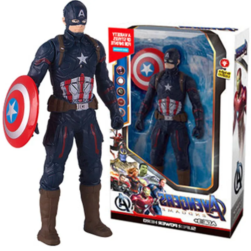 Новинка 2020 фигурка Marvel из ПВХ удивительная Коллекционная модель Халка Капитана