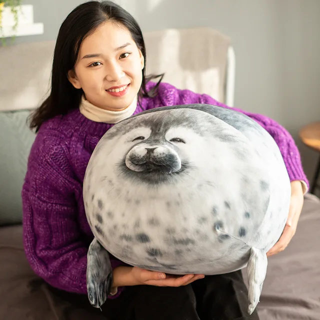 Chubby Seal Body Cushion And Baby Seal Themed Pillow Cases Are The Most  Adorable Cuddle Buddies – grape Japan