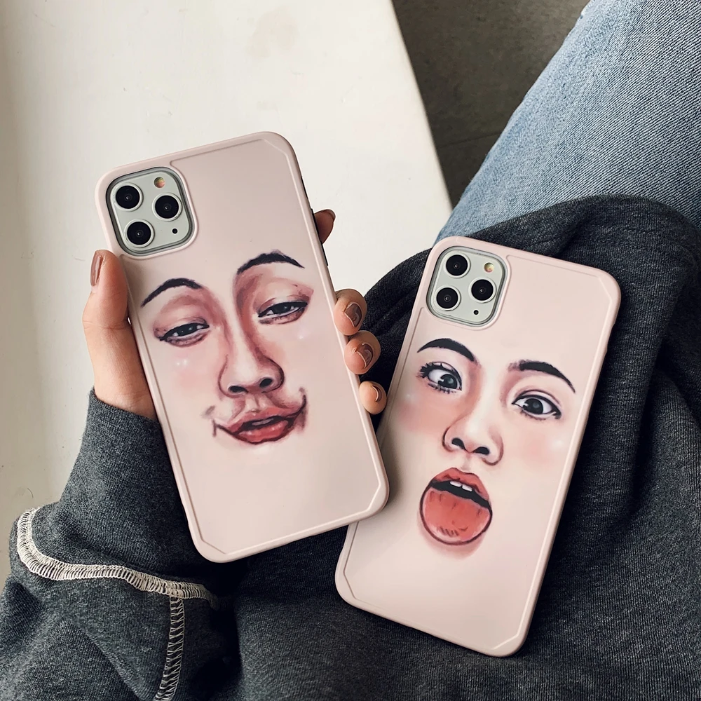 Чехлы Funy для телефонов iphone 7 8 Plus противоударный чехол 11 PRO MAX 10 XR X XS Max симпатичная