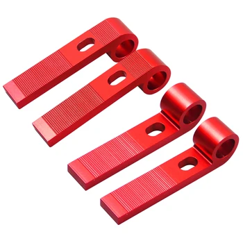

4pcs Universal Woodworking Tool Quick Acting Metalworking Screw Knob Jig Fixture Slide Block DIY Hold Down Clamp T Track Miter