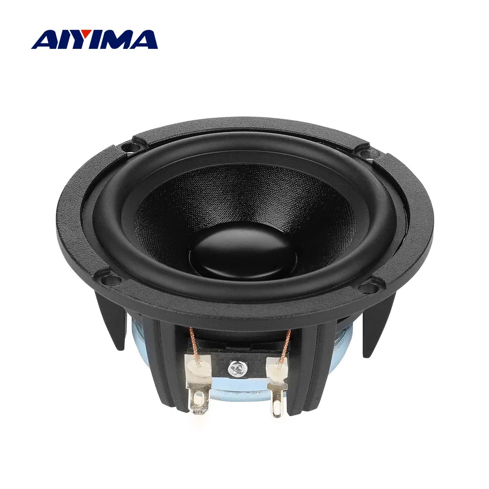 Портативная колонка AIYIMA 3 5 дюймов 4 8 Ом 20 Вт Hi-Fi полный диапазон - Цена: 2 558,19 руб.