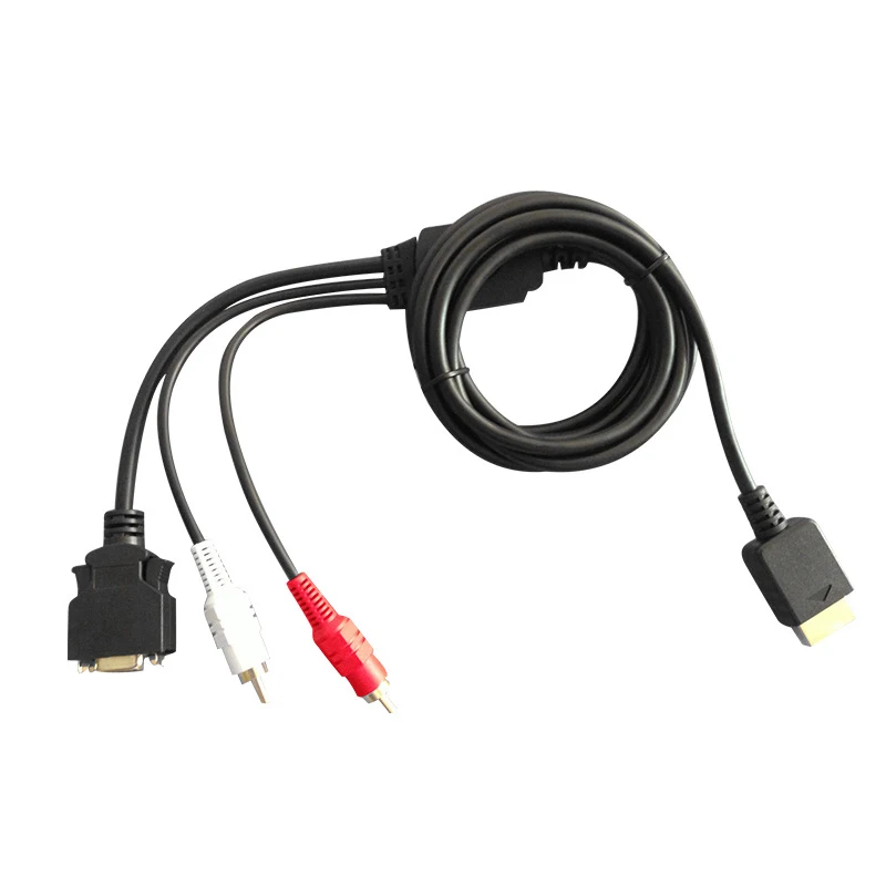 Ruitroliker 10 шт. 1,8 м/6 футов HDTV D-Video D-Terminal av-кабель для PS2/PS3