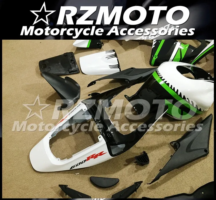 4 подарки ABS мотоцикл полный обтекатель комплект подходит для CBR600RR F5 2005 2006 05 06 cbr600 600RR тела набор белый зеленый