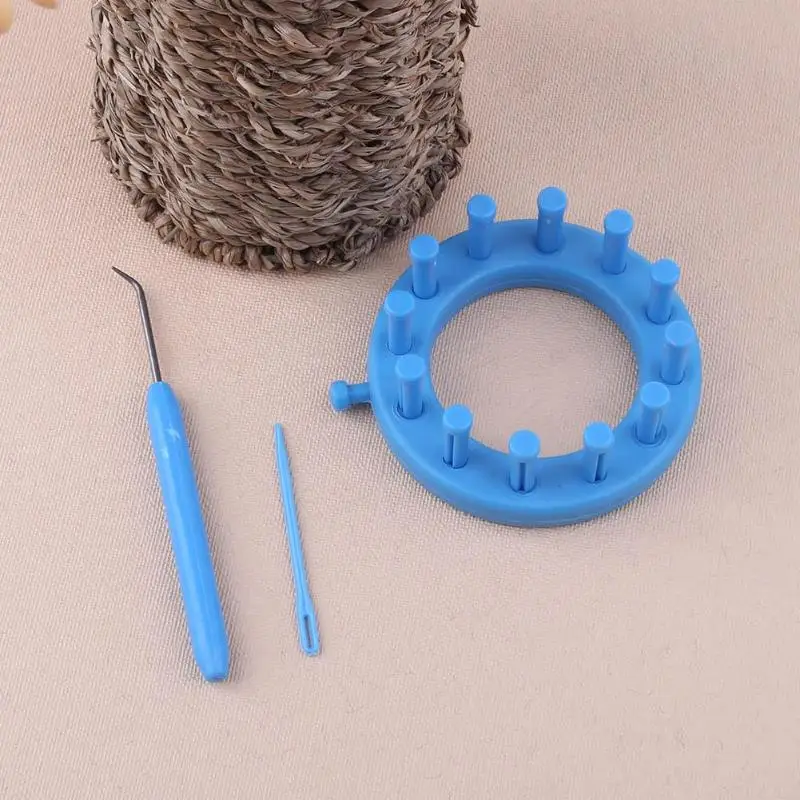 Замок круглый инструмент для вязания DIY ручной работы Ткачество шляпа свитер иглы инструменты
