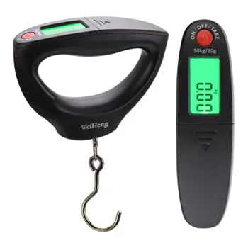 Skup 50kg O Dużej Pojemności Skala Przenośna Elektroniczna Podświetlana Waga Do Bagażu 50kg Wiosenna Wędkarska Mini Uniwersalna Skala