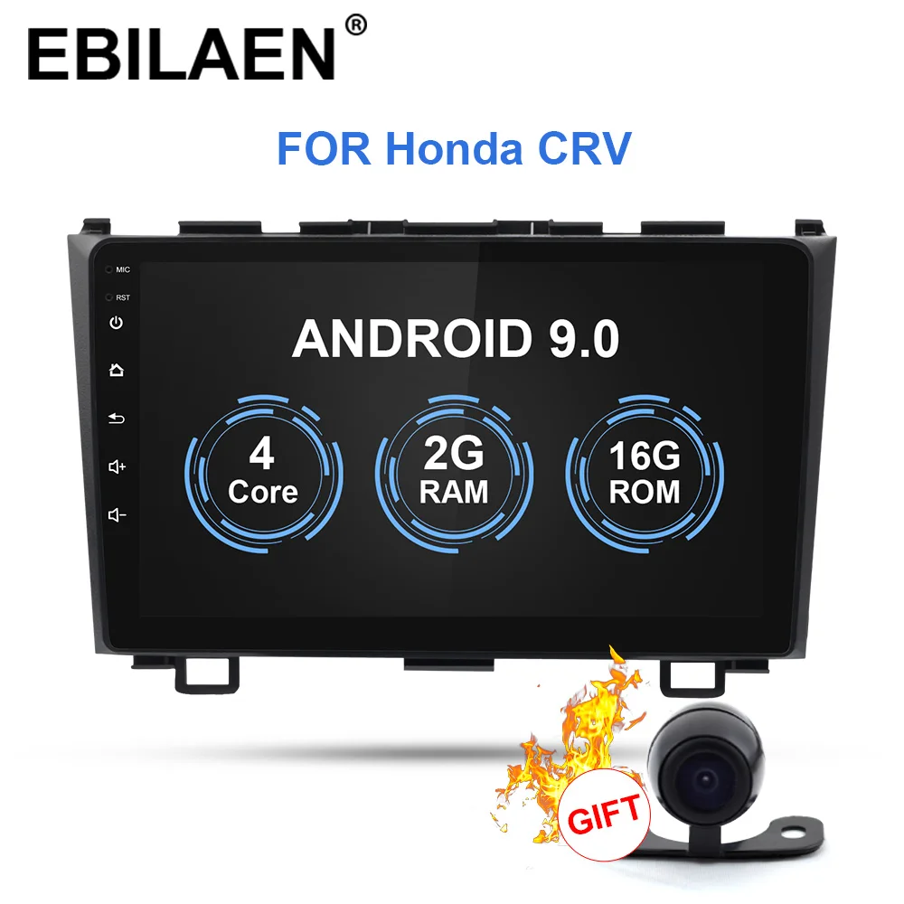 Автомобильная Мультимедийная система Android 9 0 DVD радио видеоплеер для Honda CRV CR V 2006