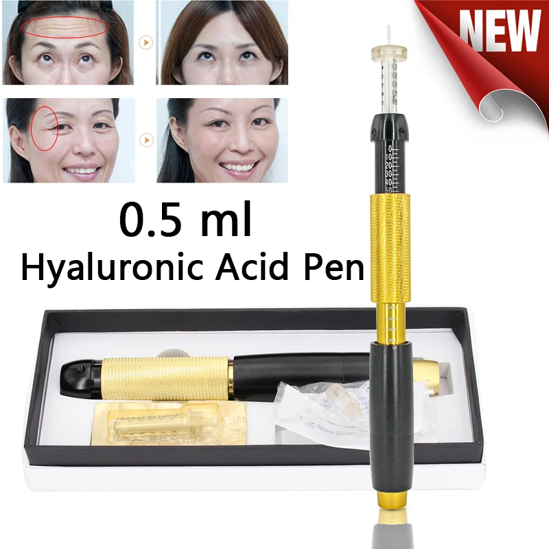0.5ml 3 in 1 Mesotherapy Handheld Injection Gun 3 Gear Hyaluronique Pen For Lose Weight Lipolysis Anti Wrinkle Hyaluronic Pen
